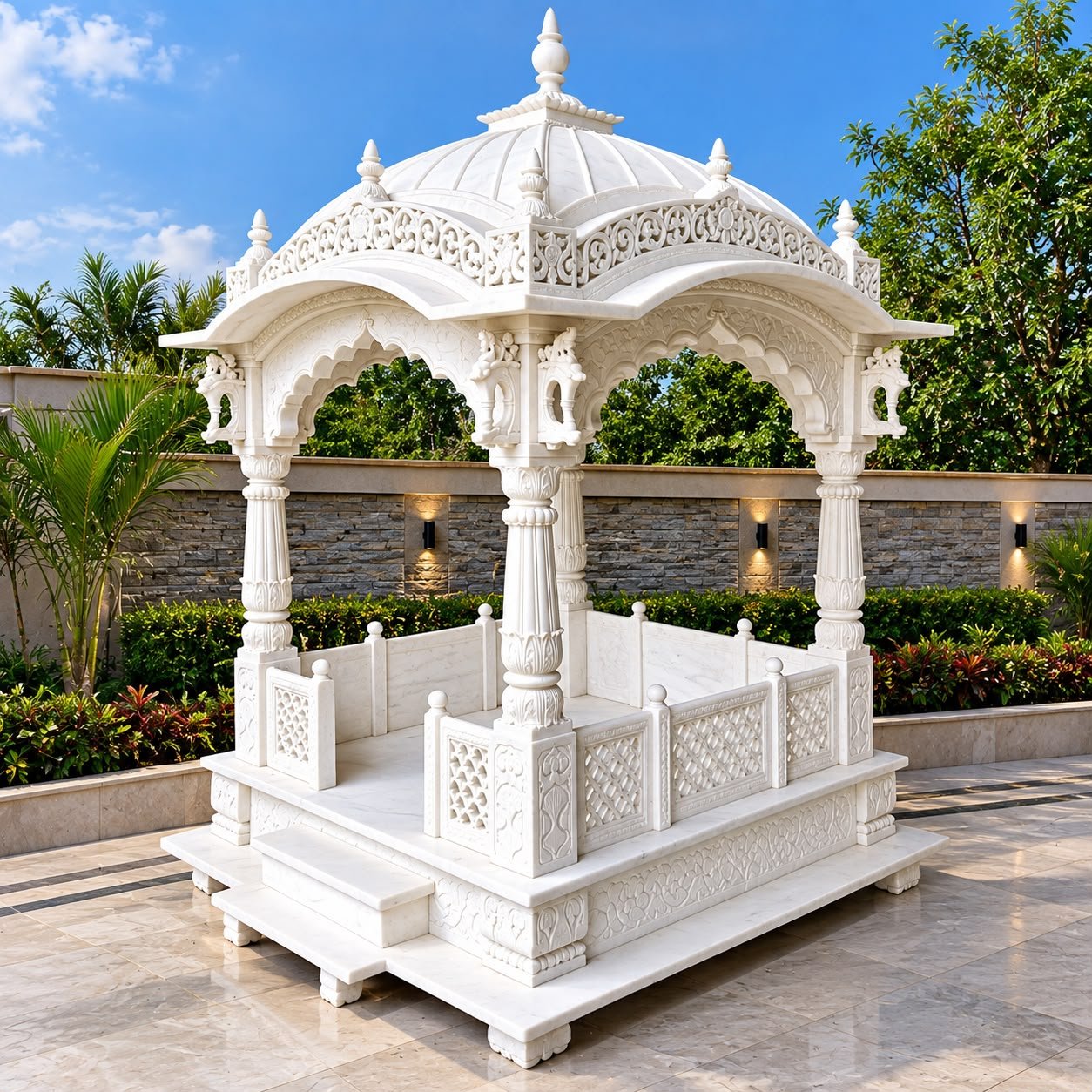 Marble Gurudwara Palki